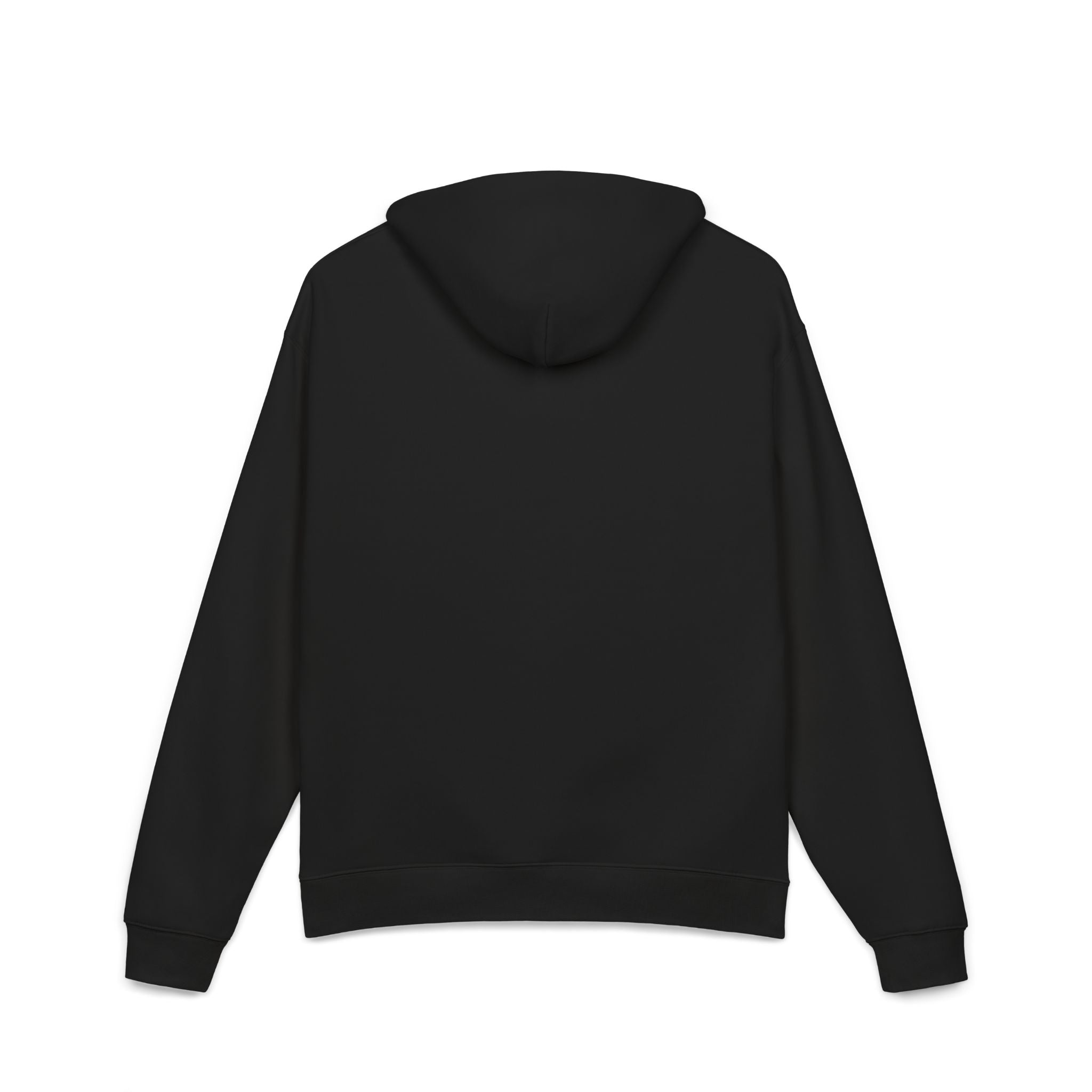 Black hoodie on a white background